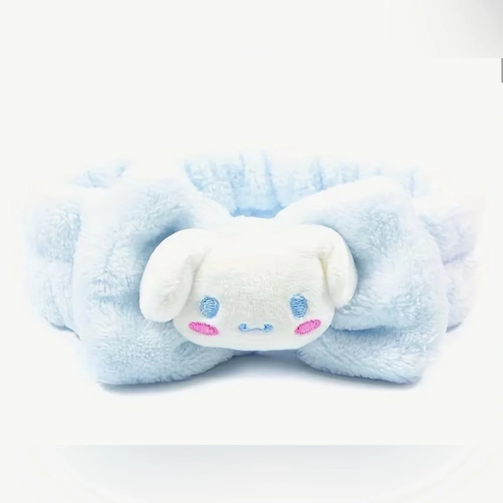 Sanrio Cinnamoroll Plush 3D Angel Wings Spa Headband
